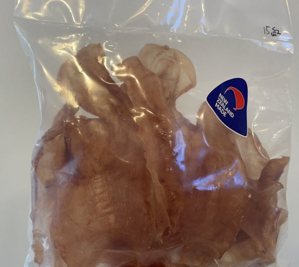 新西兰Ling Fish鳕鳘鱼花胶 – 透红色花膠 15片/500g 无杂质！高透明度！