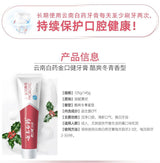 云南白药牙膏金口健亮齿白-酷爽冬青145g Cool Holly