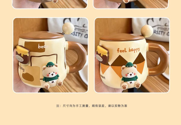 小熊马克杯400 ml