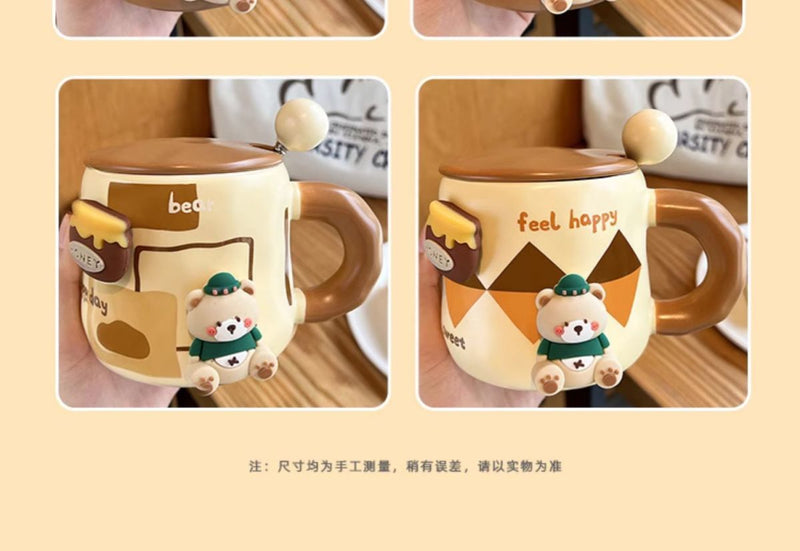 小熊马克杯400 ml