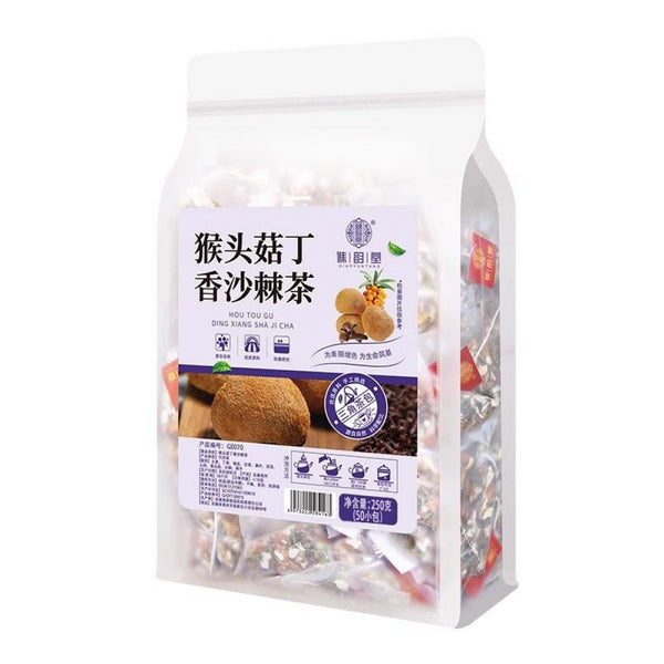 猴头菇丁香沙棘茶  温暖脾胃，滋养肠胃，促进消化