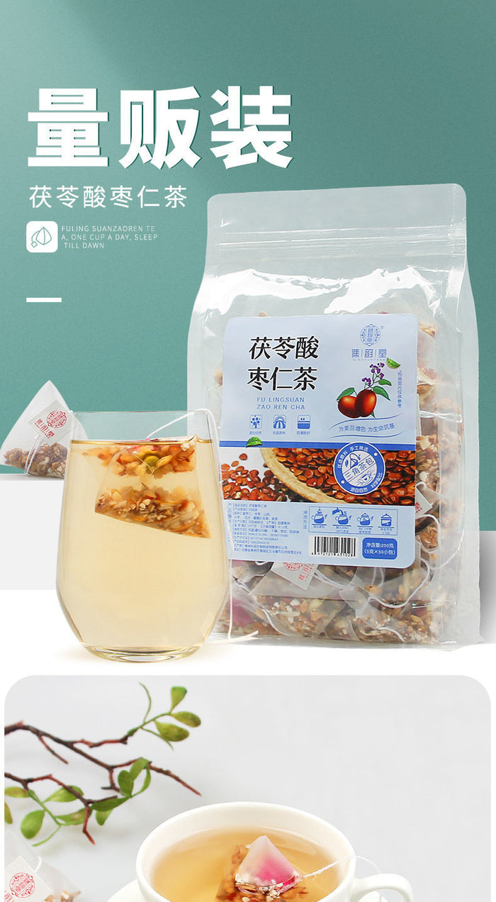 酸枣仁茯苓茶宁神健脾– 弘医堂-孙大夫Sun's Chinese Medicine Clinic